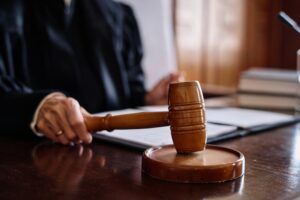 A judge banging a gavel. Learn about what 28 U.S.C. Section 1782 is and when it applies.